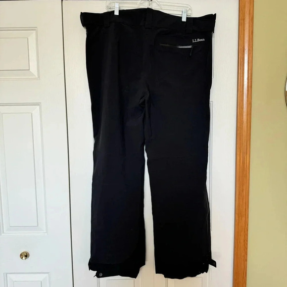 L.L. Bean Tek O2 Storm Pants 4 Season Waterproof Breathable Pants - Picture 4 of 6